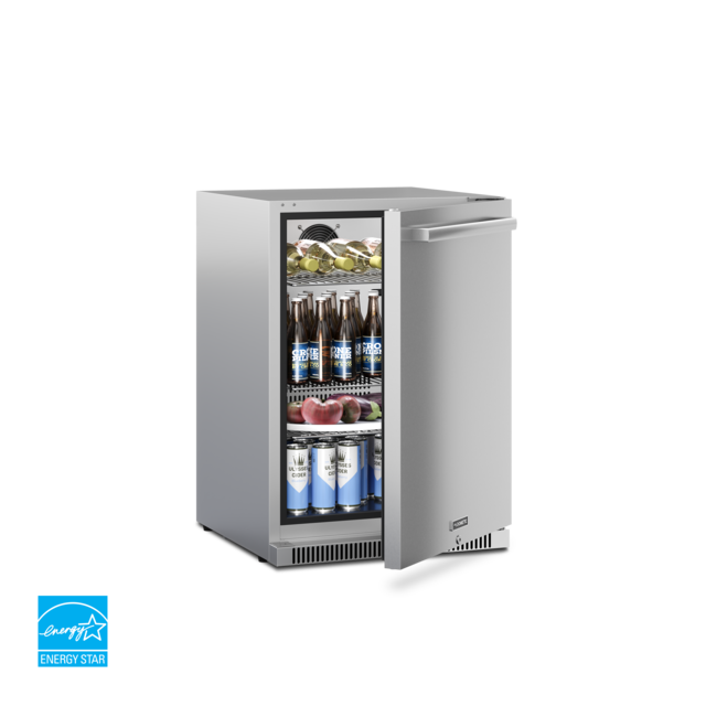 15" Dometic E-Series Refrigerator, Lock, Reversible Hinge