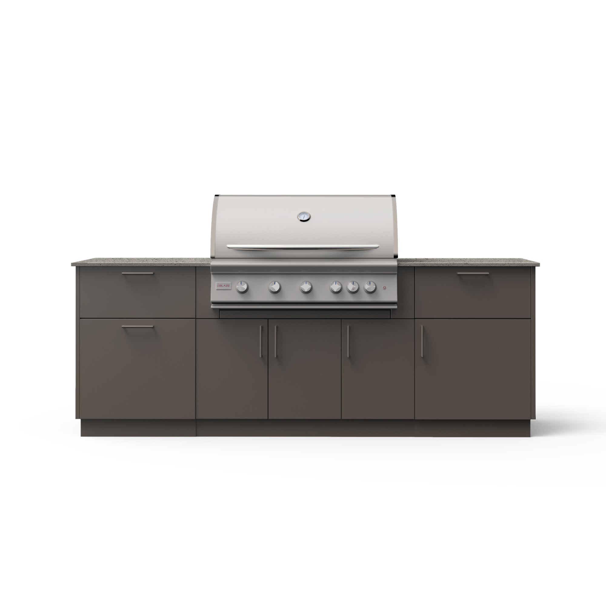 Blaze Sunset 10-Ft Outdoor Kitchen Island with 40-inch LTE+ Grill and Sink