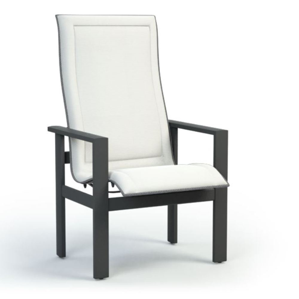 Elements Aluminum High Back Swivel Rocker