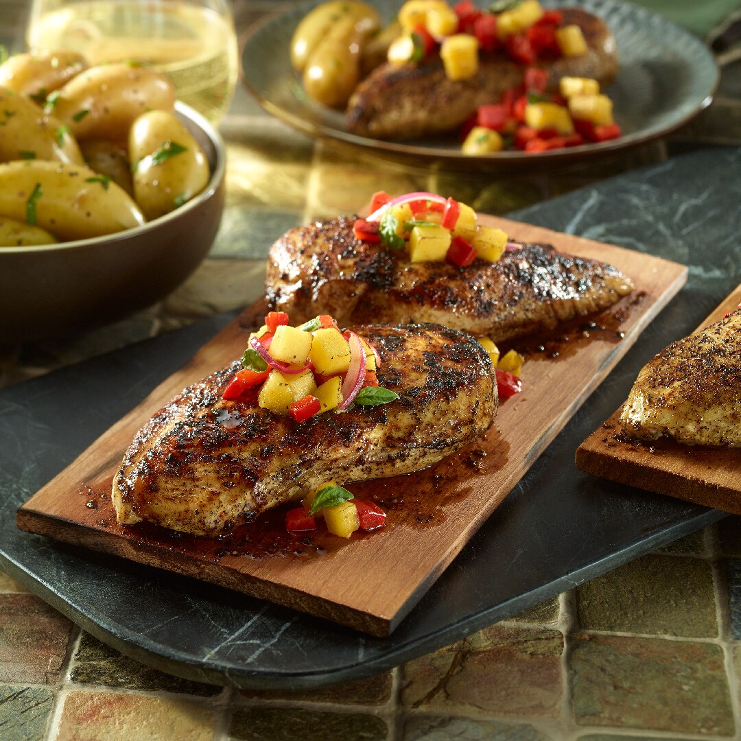 Western Red Cedar Natural Grilling Planks - 2 pack (11 in/28 cm)