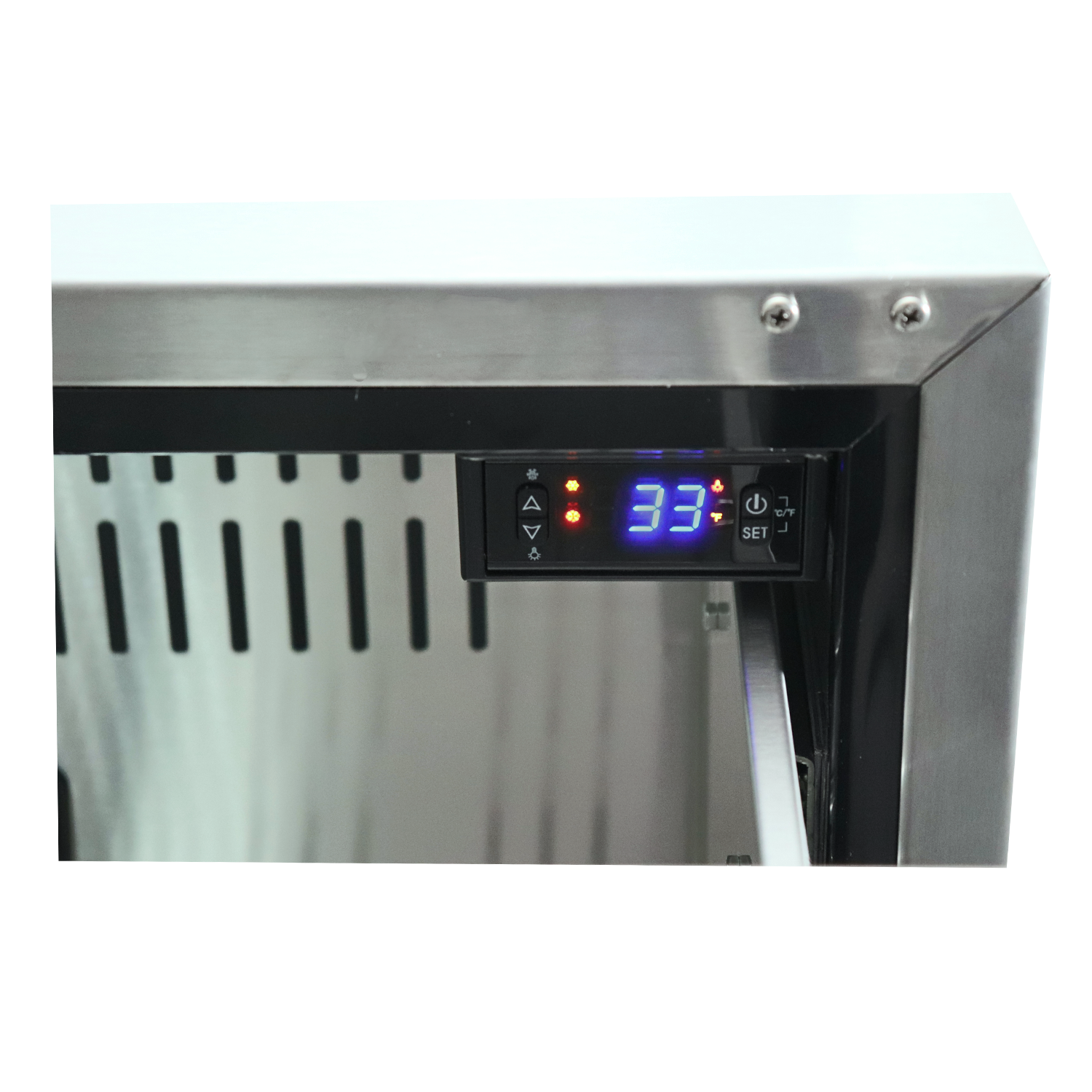 Stainless Two Drawer Refrigerator - UL Rated