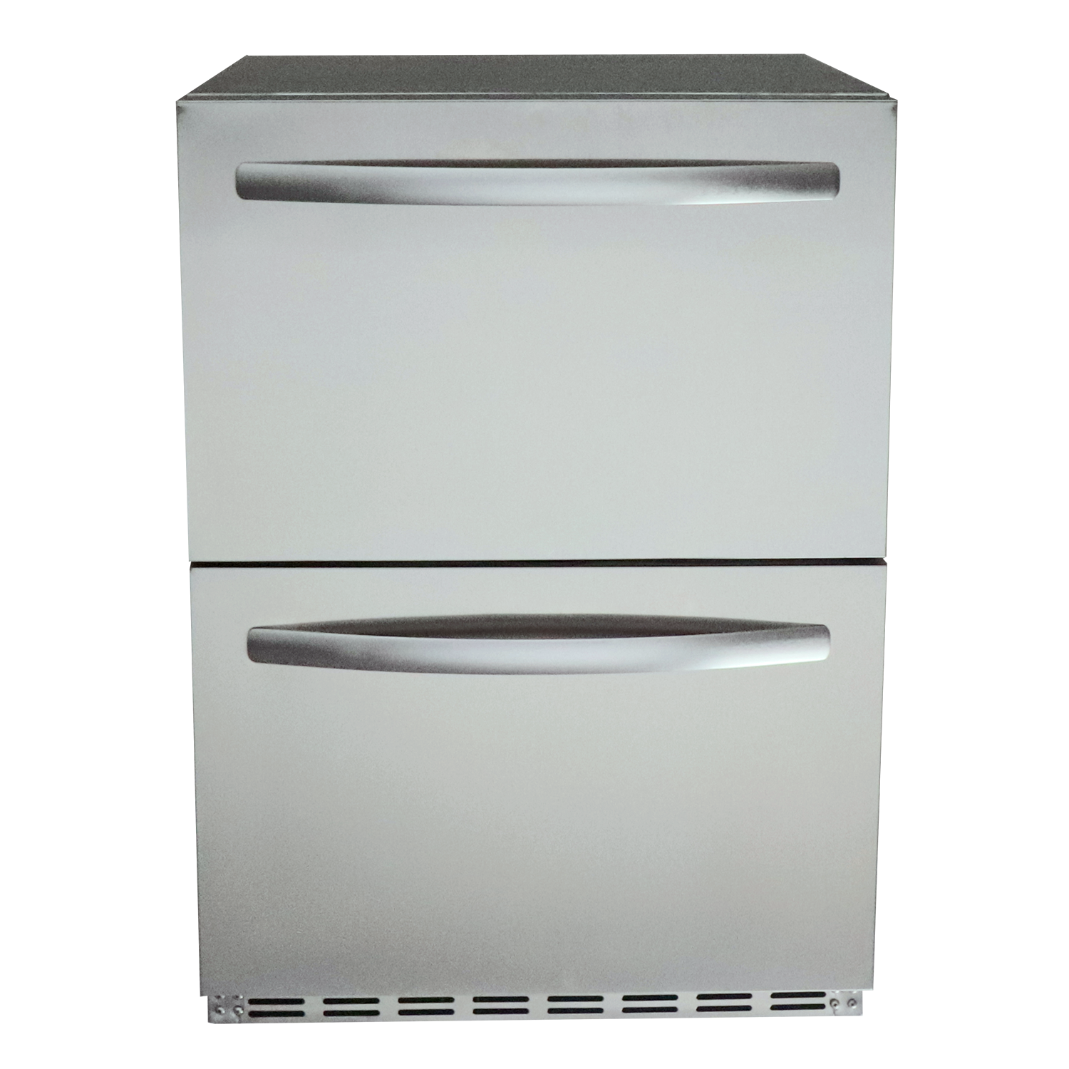 Stainless Two Drawer Refrigerator - UL Rated