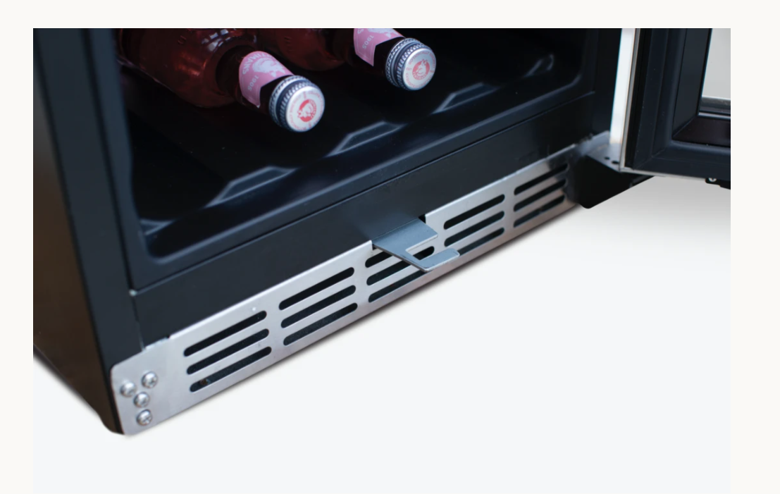 Wine Cooler Refrigerator W/ 15" Glass Window
