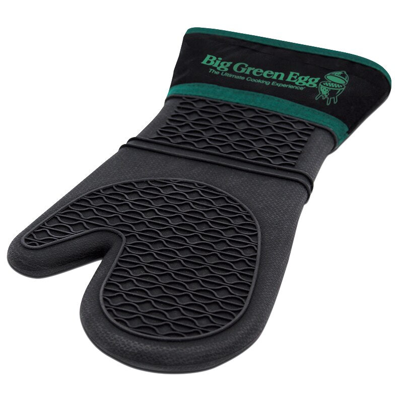 Egg Heat-Resistant Silicone Mitt w/Fabric Cuff
