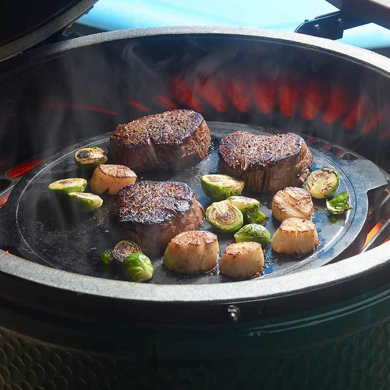 Cast Iron Dual Side Plancha Griddle 14 in / 36 cm (2XL, XL, L)