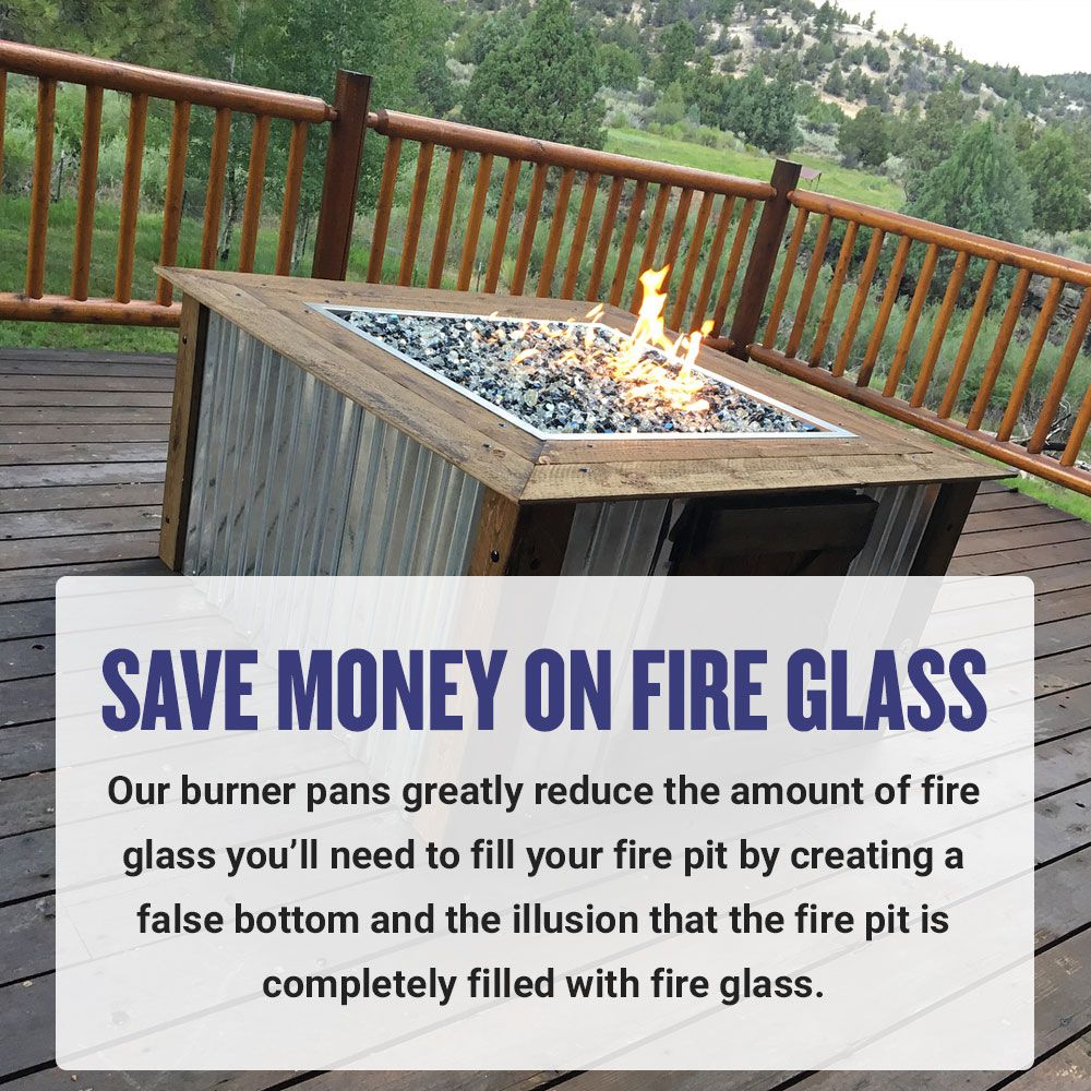 Square Drop-In Pans w/ Burners