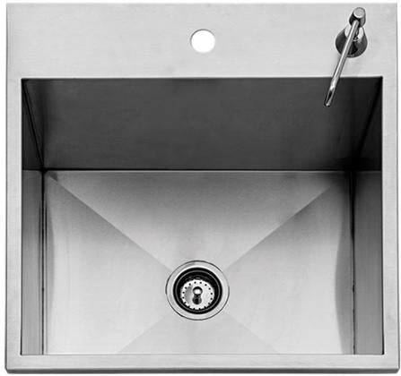 24" Twin Eagles Outdoor Sink with S/S Cover (Faucet Not Included)