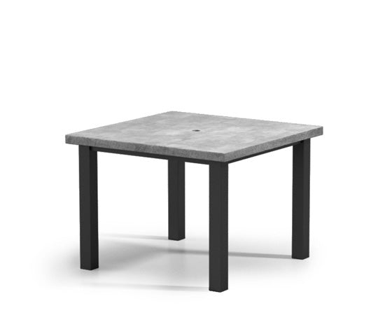 42" Concrete Square Dining Table