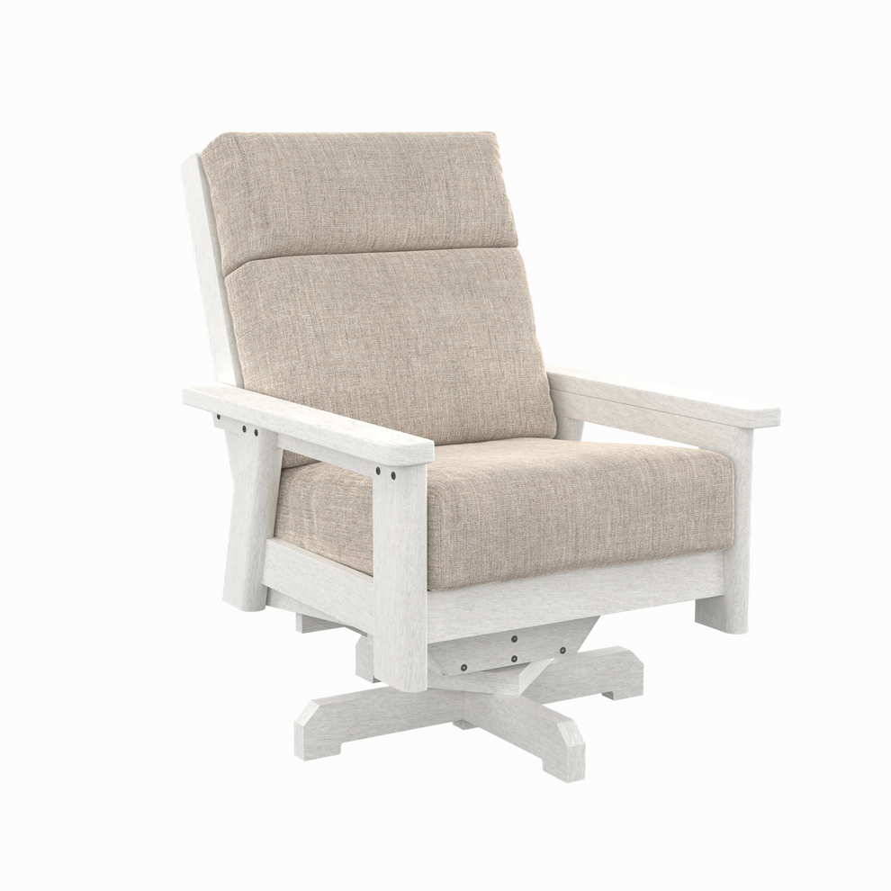 Charleston High Back Swivel Arm Chair - DSF294