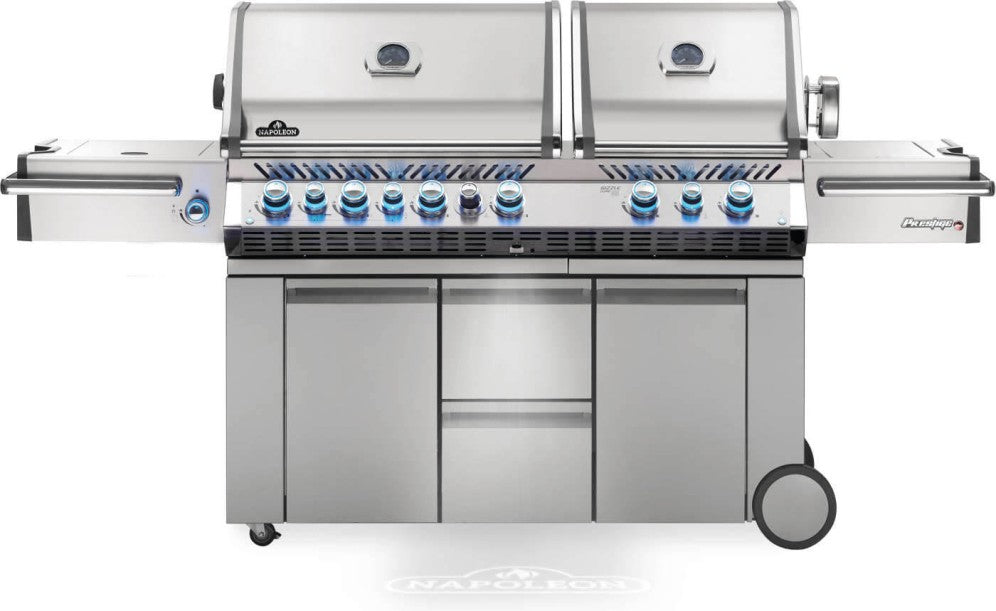 Prestige PRO™ 825 Gas Grill with Power Side Burner and Infrared Rear & Bottom Burners