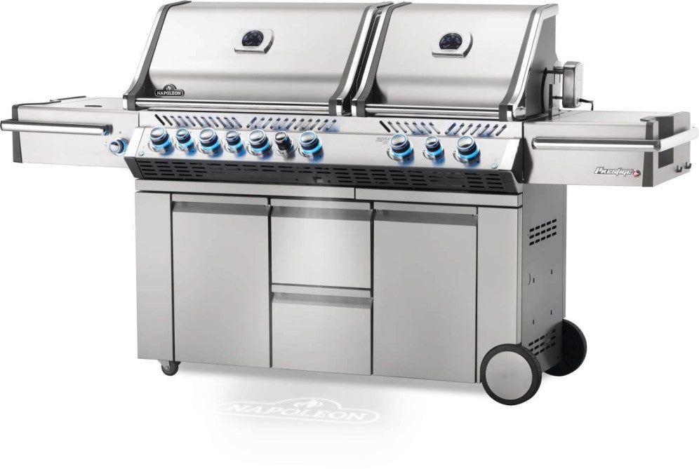 Prestige PRO™ 825 Gas Grill with Power Side Burner and Infrared Rear & Bottom Burners