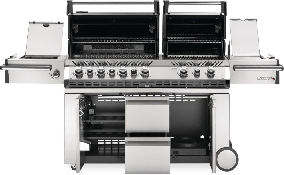 Prestige PRO™ 825 Gas Grill with Power Side Burner and Infrared Rear & Bottom Burners