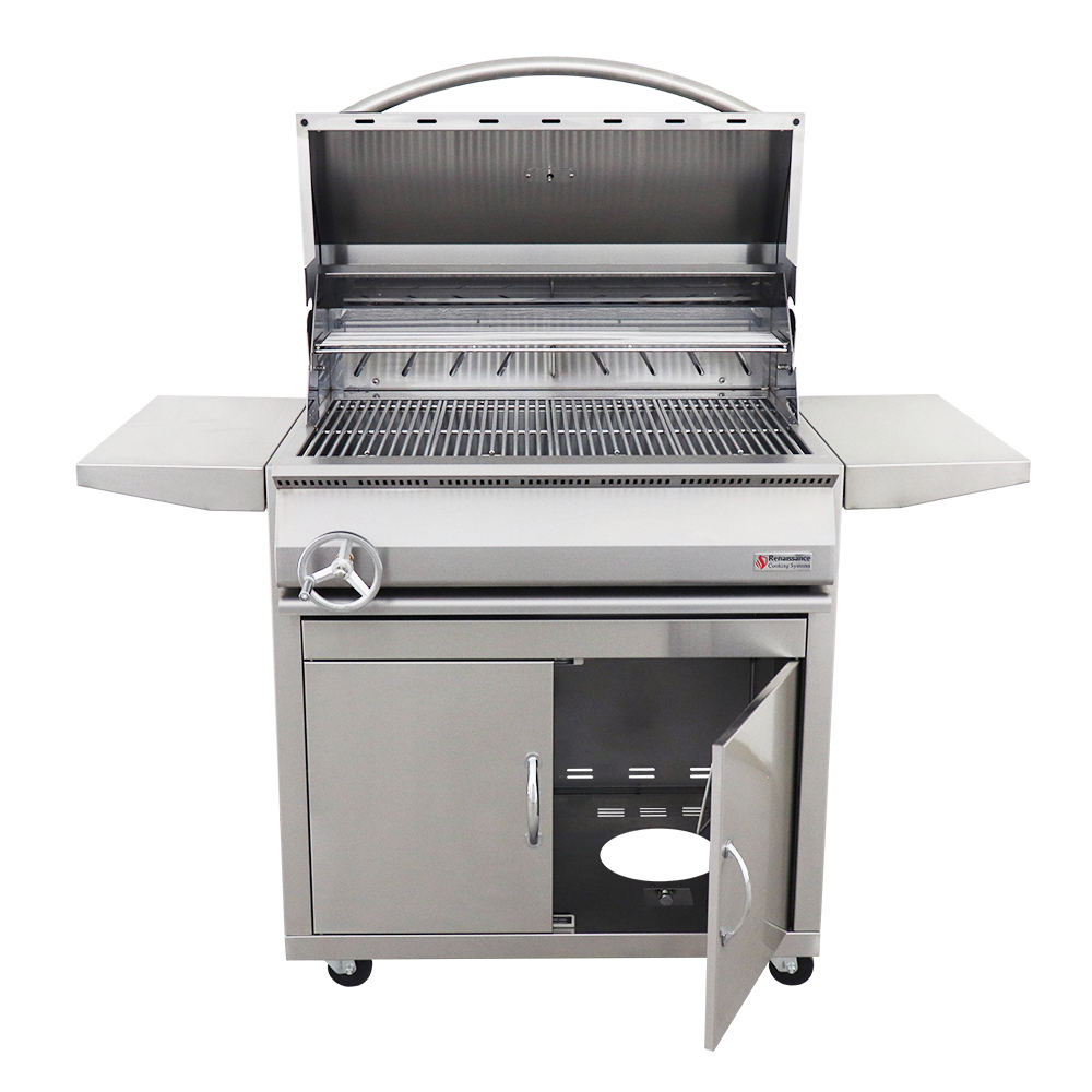 32" Premier Freestanding Charcoal Grill