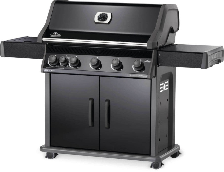 Rogue® XT 625 Gas Grill with Infrared Side Burner, Black