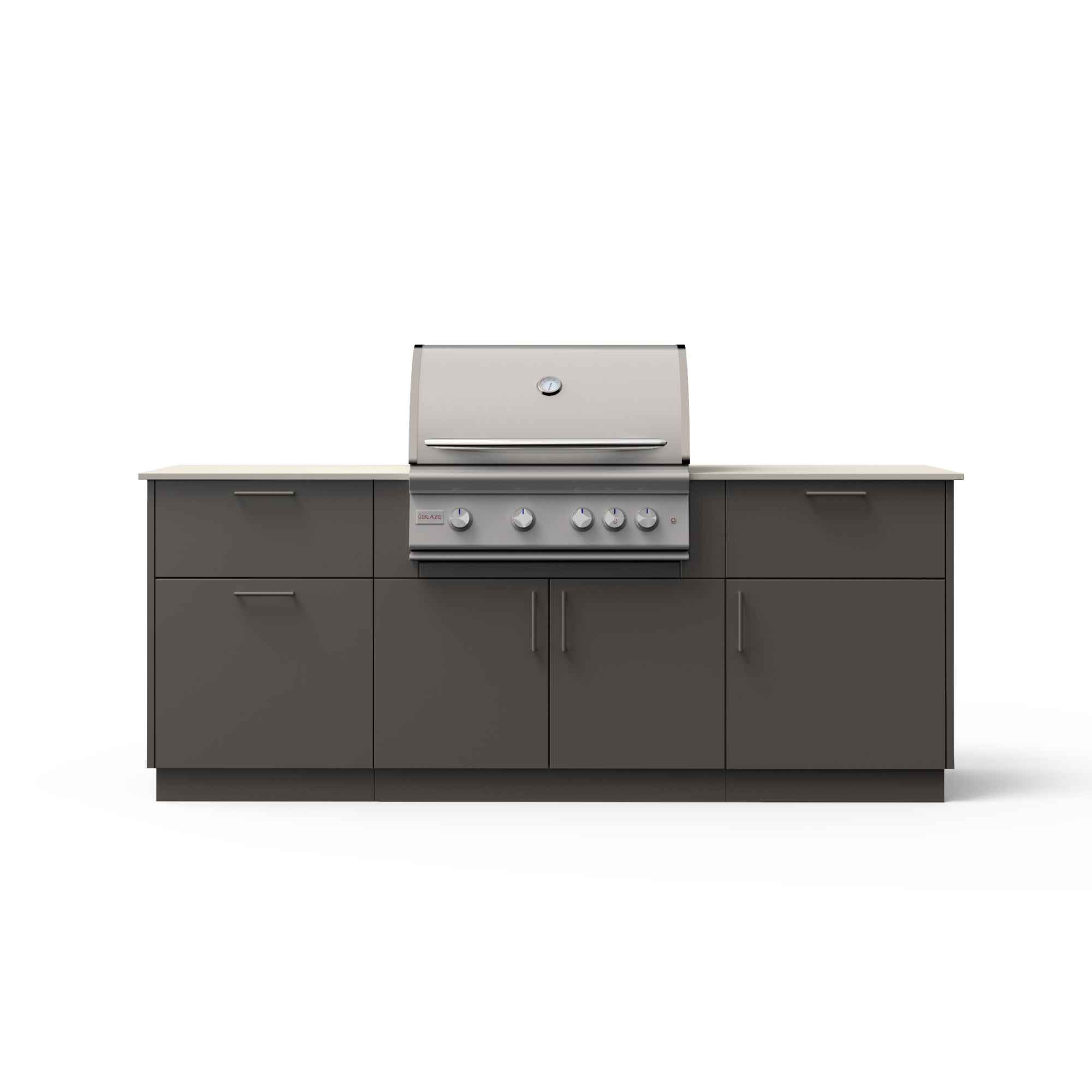 Blaze Sunset 10-Ft Outdoor Kitchen Island with 32-inch LTE+ Grill and Sink