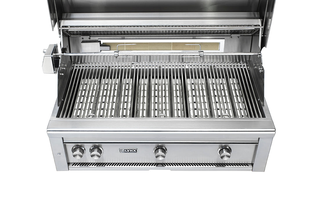 42” Professional Built-In Grill with All Ceramic Burners And Rotisserie