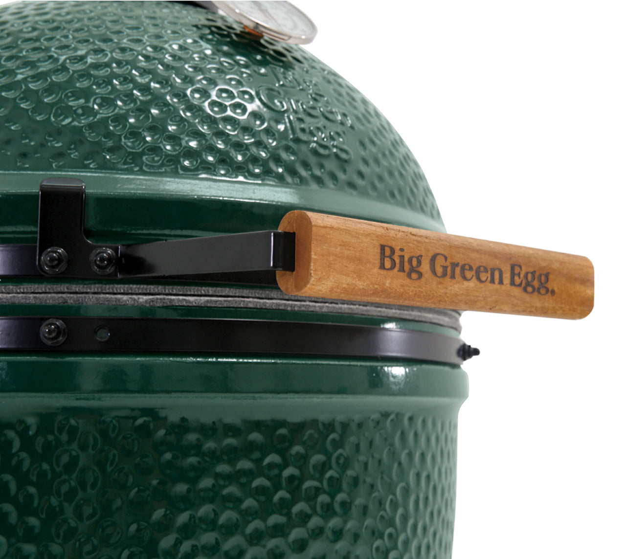 Large Big Green Egg in Acacia Table Package