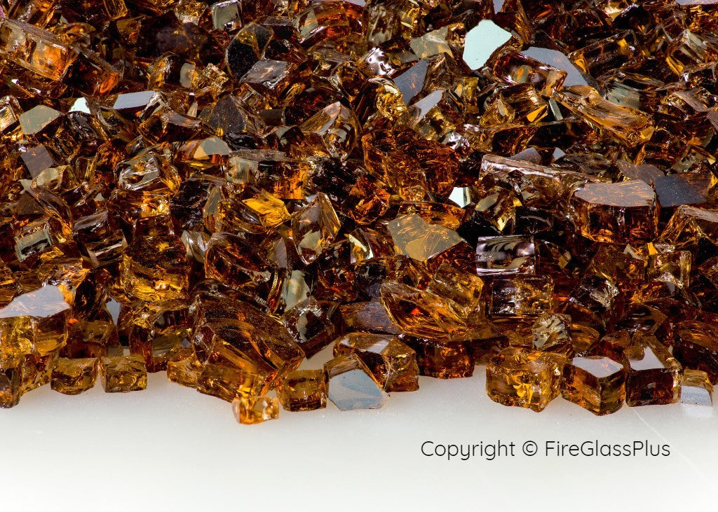 Fire Glass Plus 1'4" Reflective