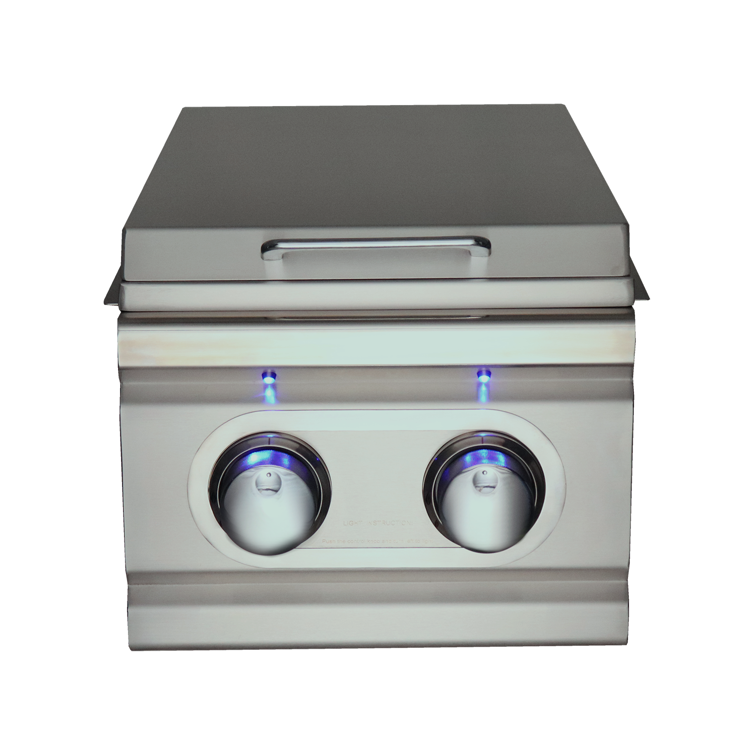 Cutlass Pro Double Side Burner, Slide-In W/ Blue LED