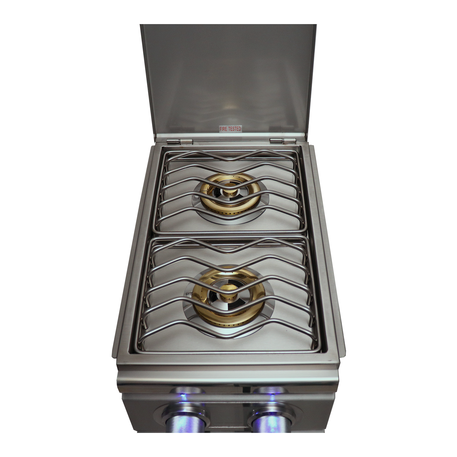 Cutlass Pro Double Side Burner, Slide-In W/ Blue LED