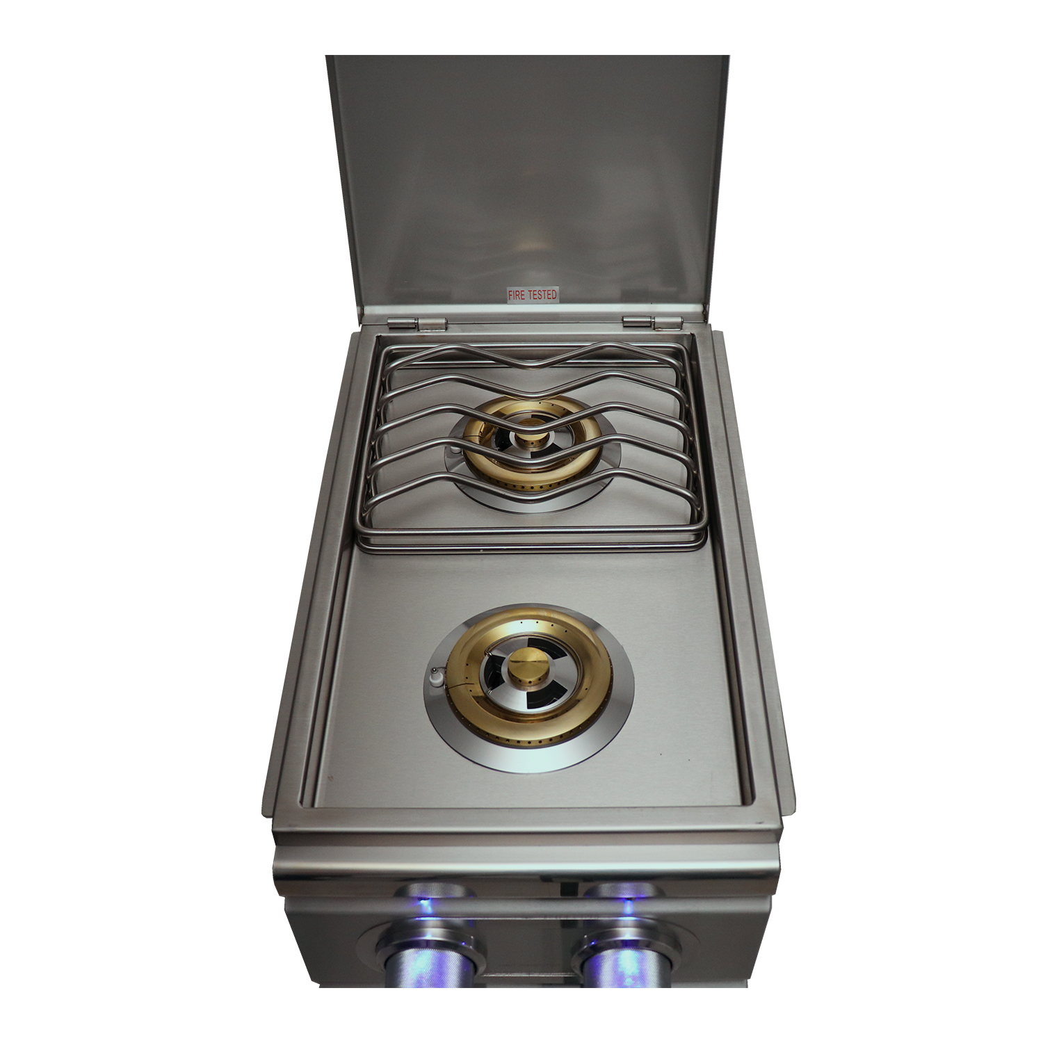 Cutlass Pro Double Side Burner, Slide-In W/ Blue LED