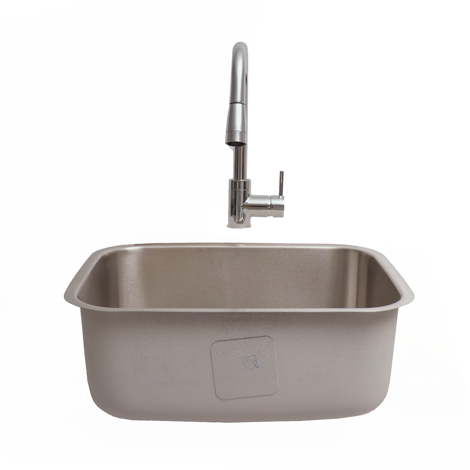 Stainless Undermount Sink & Faucet