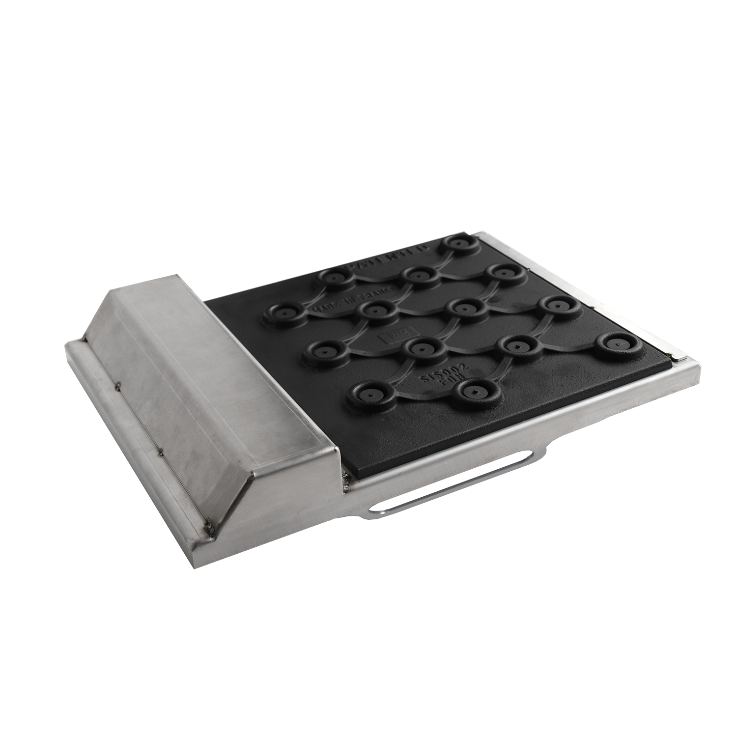 Dual Plate SS Griddle – by Le Griddle for Premier Series Grills (RJC) 14 1/4" x 17 3/4"