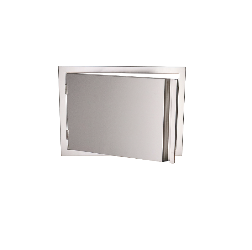 Valiant Stainless Horizontal Door - Reversible