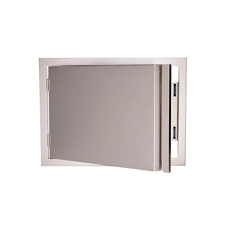 Valiant Stainless Horizontal Door - Reversible