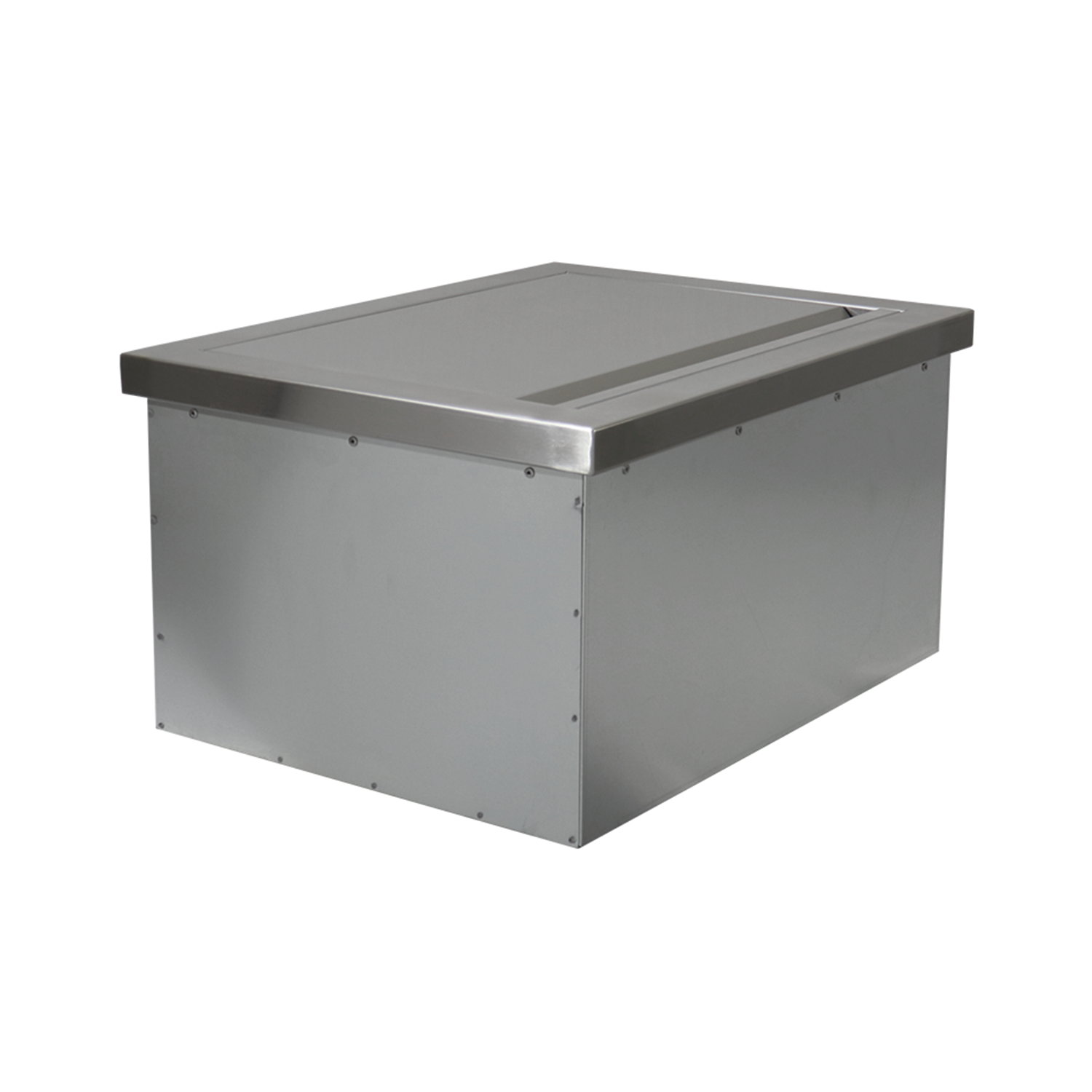 Valiant Stainless Drop-In Cooler/ Ice Container - Fully Enclosed