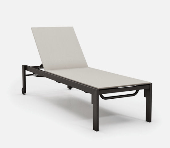 Allure Sling Chaise w/Wheels