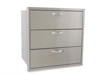 Blaze 30 Inch Triple Access Drawer