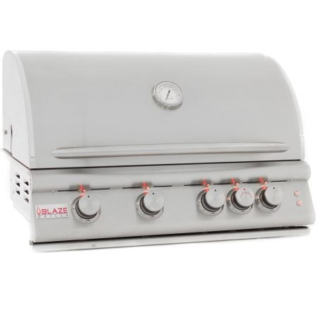 Blaze 4 Burner 32" Gas Grill with Lights