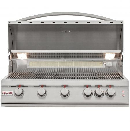 Blaze 5 Burner 40" Gas Grill with Lights