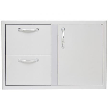 32" Door Drawer Combo