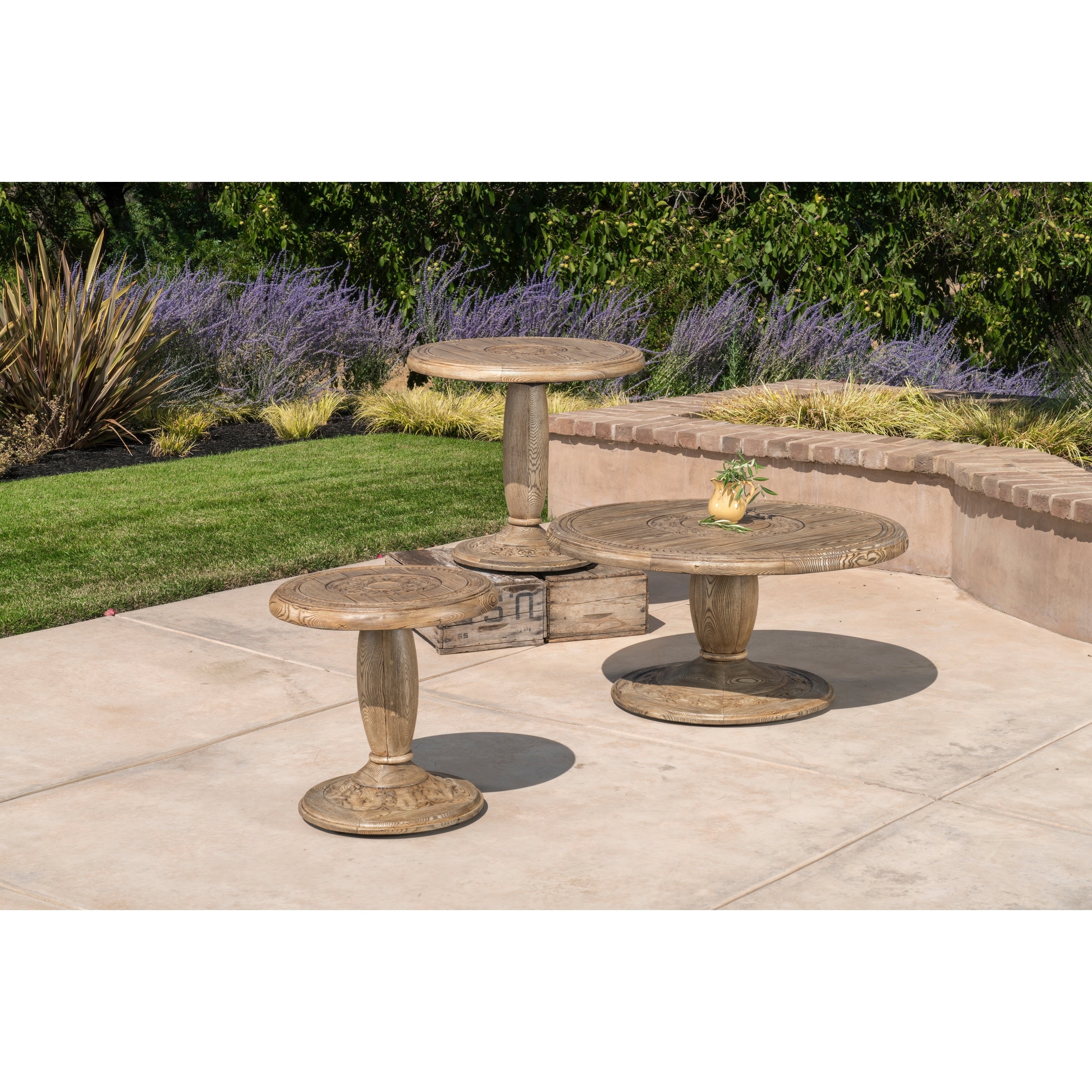 London 32" Round Terrafab Bistro Table