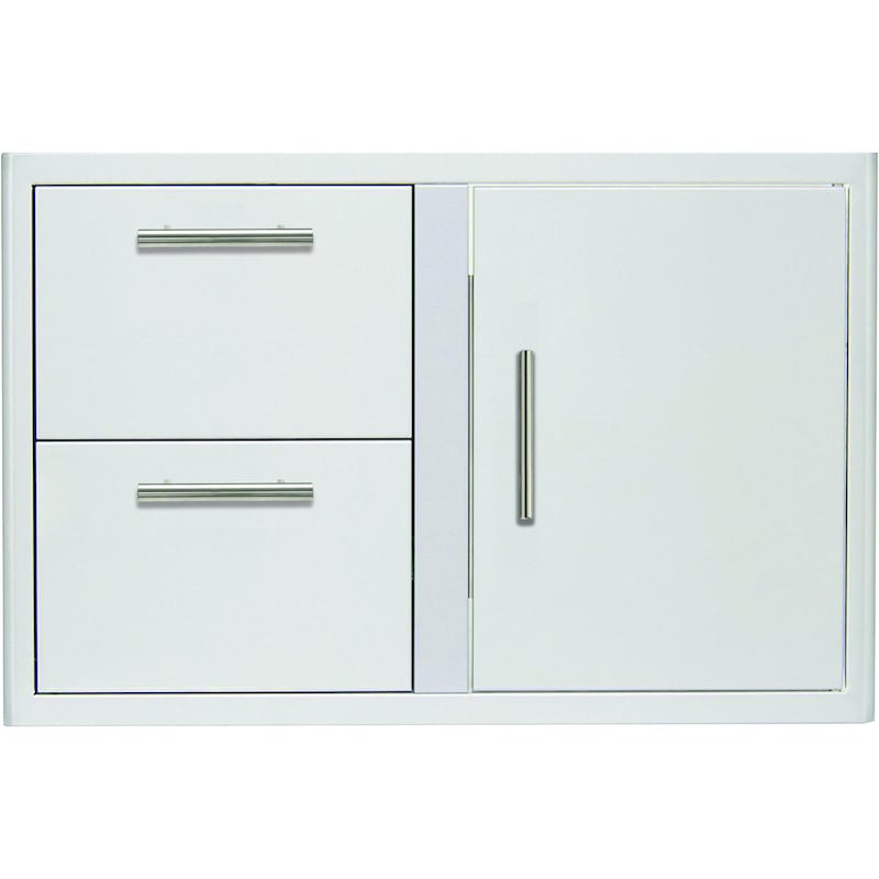 Blaze 32-Inch Stainless Steel Access Door & Double Drawer Combo