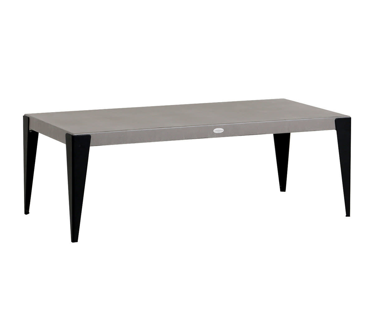 Genval Coffee Table w/Alum Top