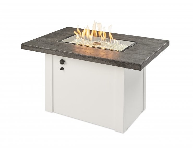 Havenwood Rectangular Gas Fire Pit Table