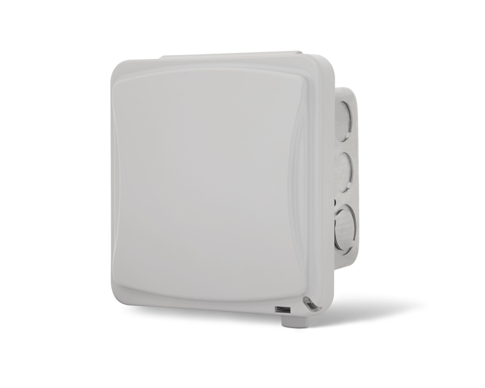 Dual Duplex Flush Mount with Weatherproof Cover