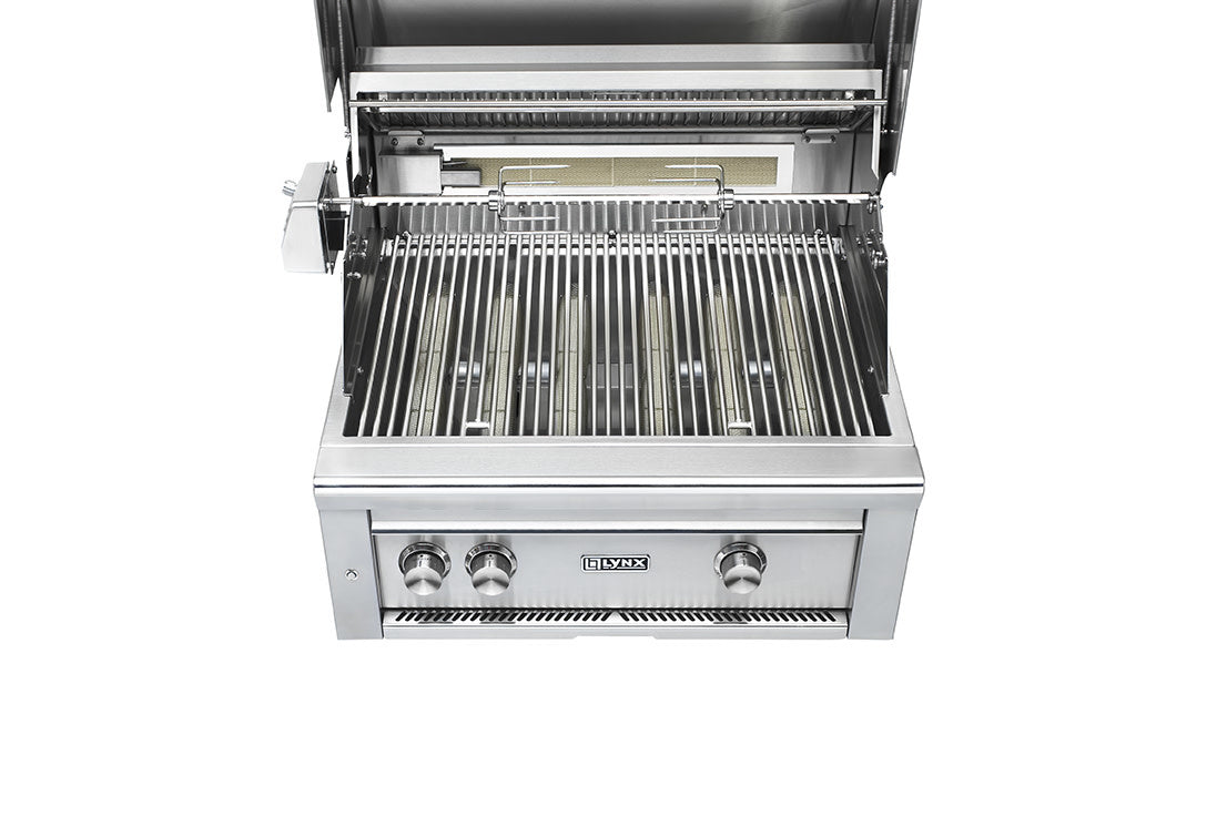 30" Freestanding Grill -  All Trident™ w/ Rotisserie