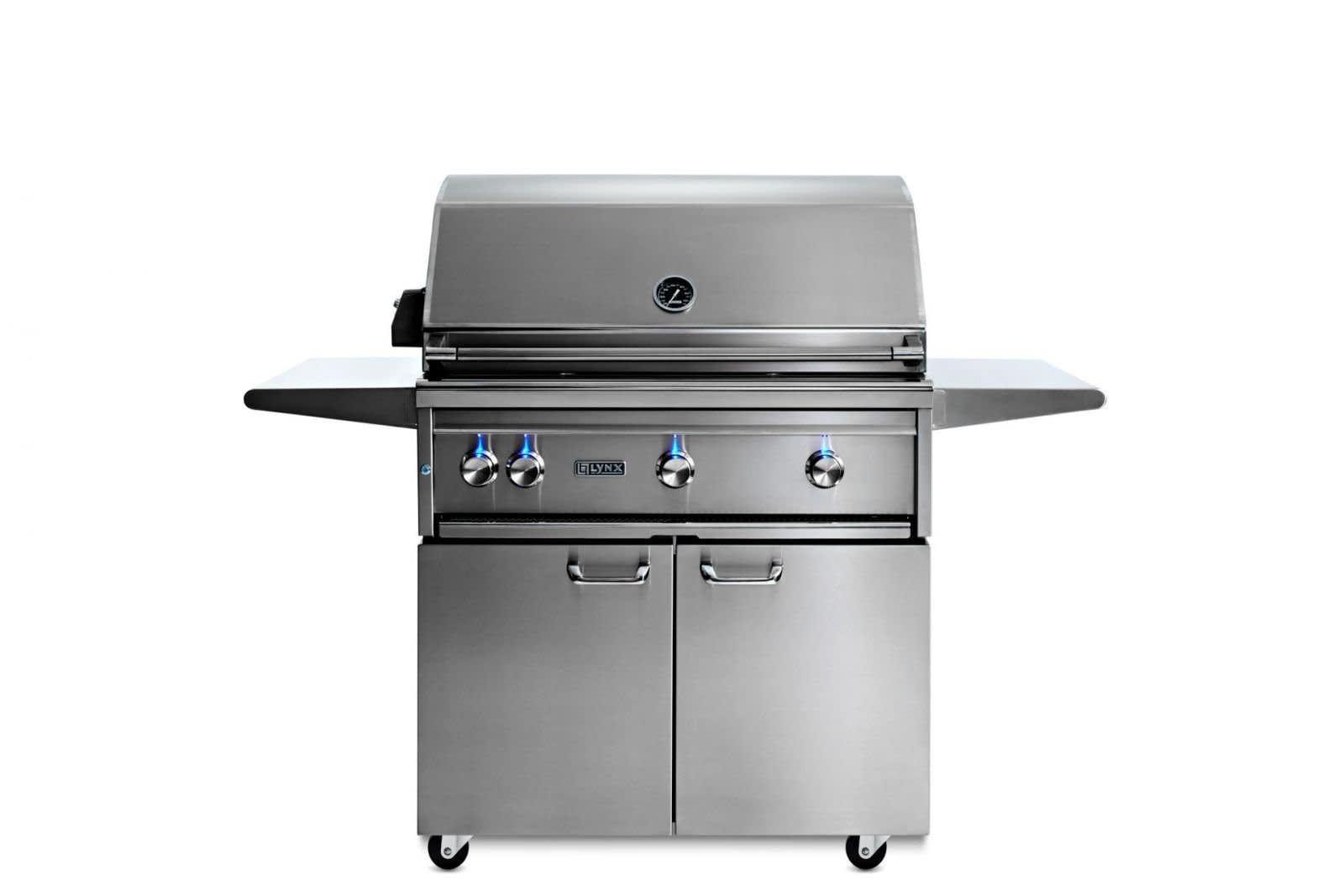 36"  Freestanding Grill -1 Trident™ w/ Rotisserie