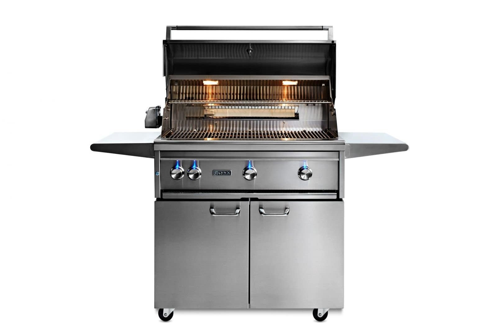 36"  Freestanding Grill - All Trident™ w/ Rotisserie