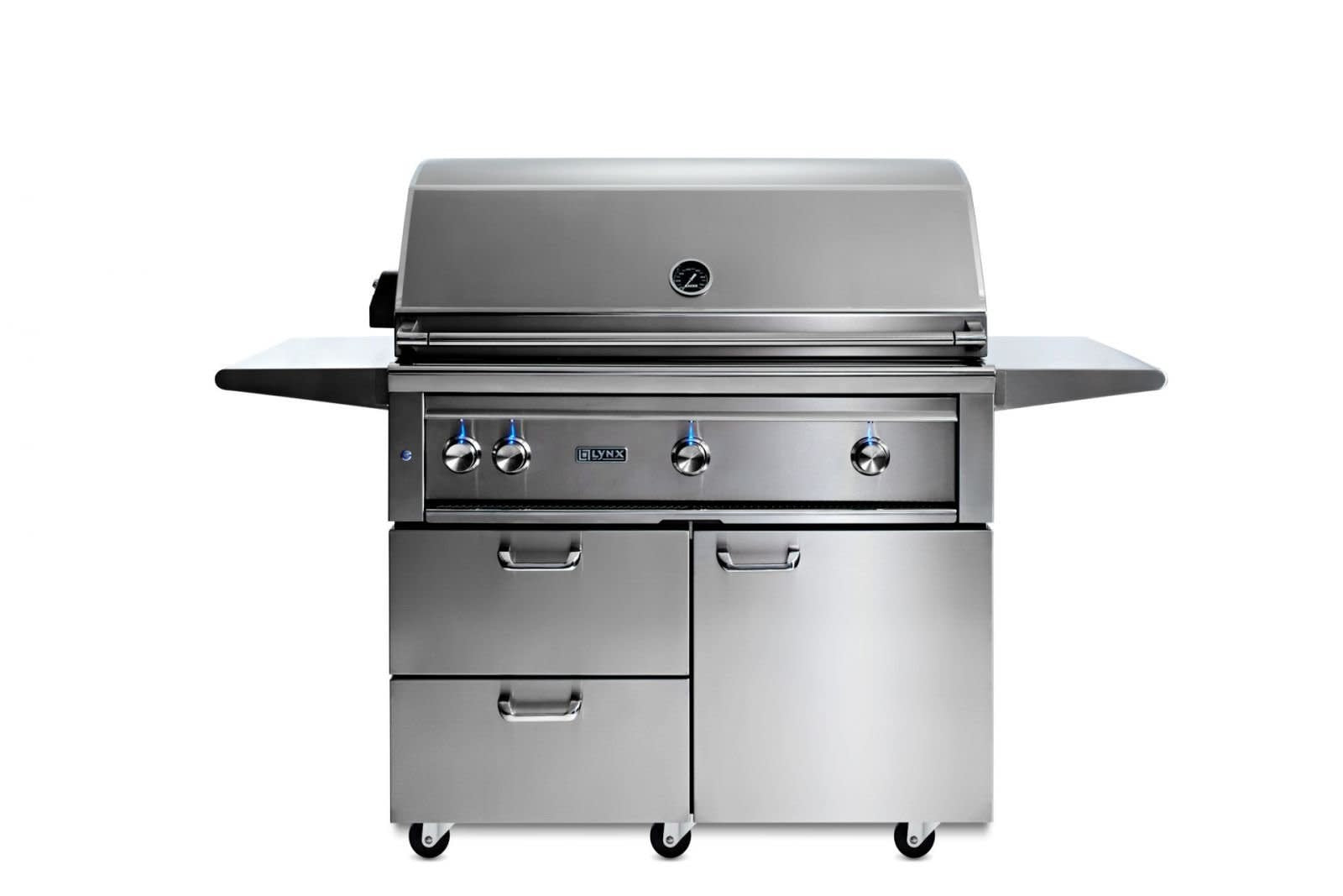 42" Freestanding Grill - All Trident™ w/ Rotisserie