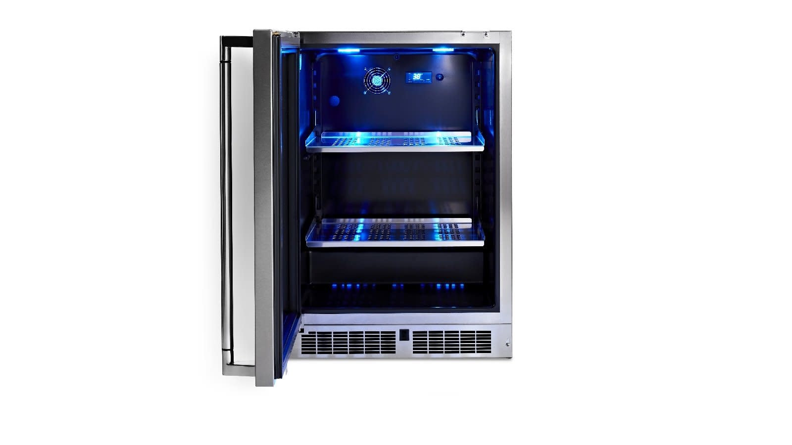 24" Outdoor Glass Door Refrigerator