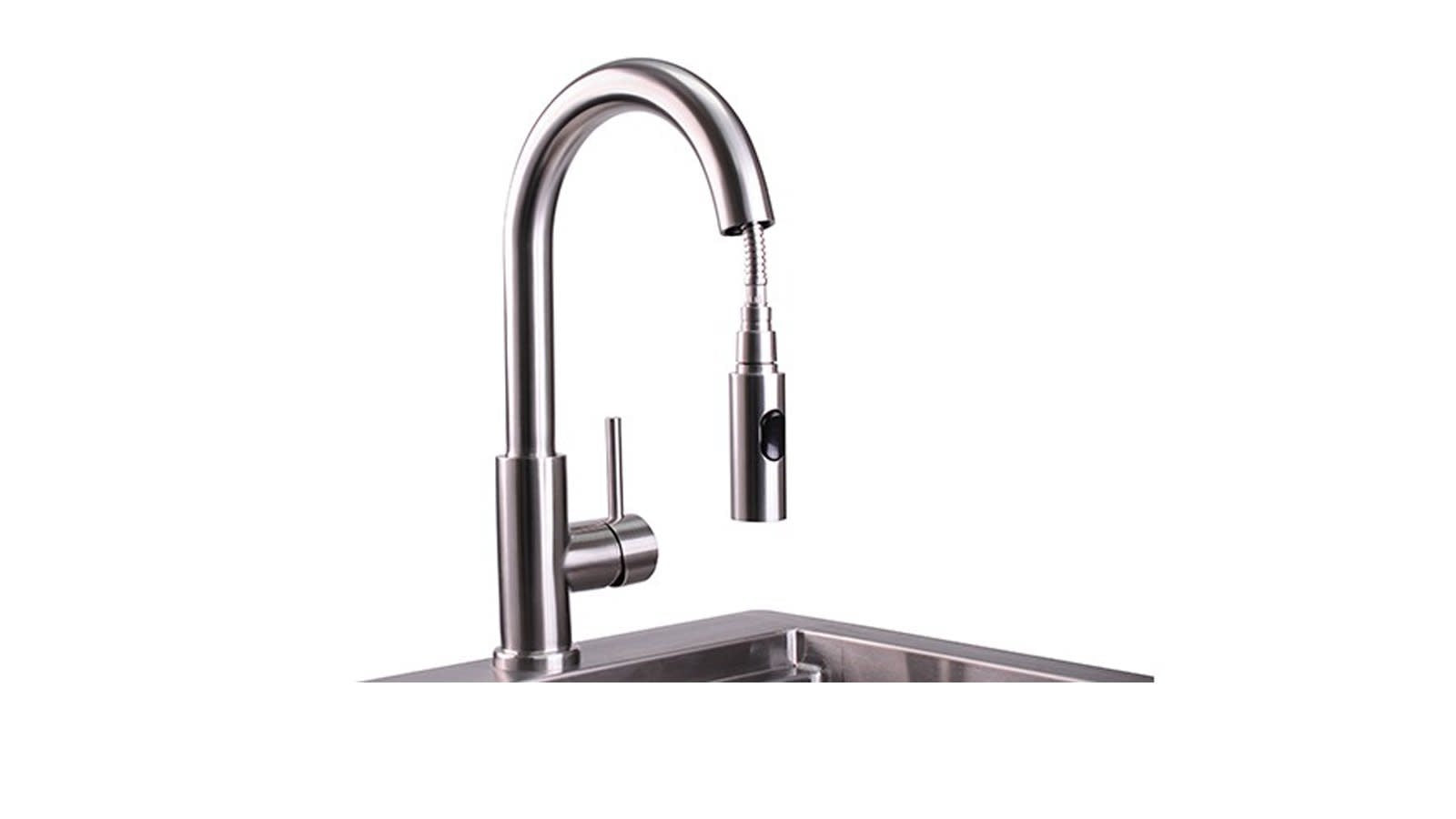 Gooseneck Pull Down Faucet