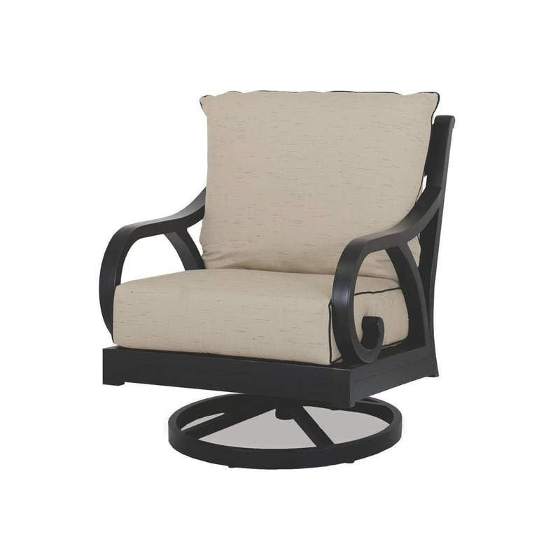 Monterey Swivel Rocking Club Chair